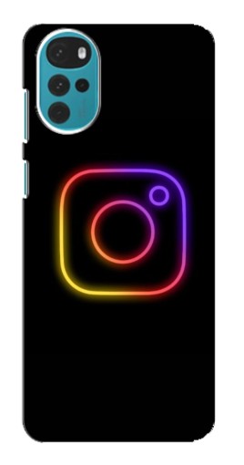 Чехол с картинкой "Значок Инсты" для Motorola MOTO G22