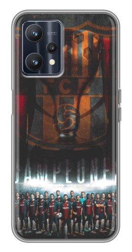 Чехол с печатью "FCB Campeones" для Realme 9