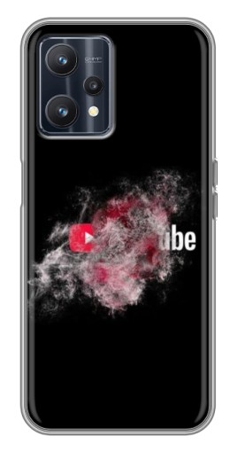 Чехол с печатью "Яркий Ютуб" для Realme 9