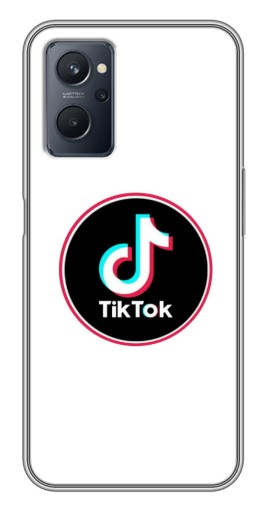 Чехол с принтом "Лого Тик Ток" для Realme 9i