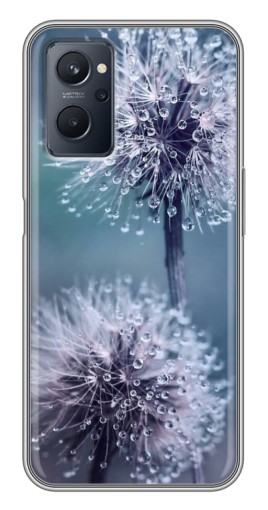 Чехол с принтом "Одуванчик с капельками" для Realme 9i