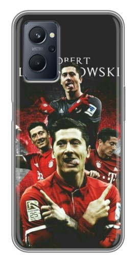 Чехол с принтом "Польский футболист" для Realme 9i