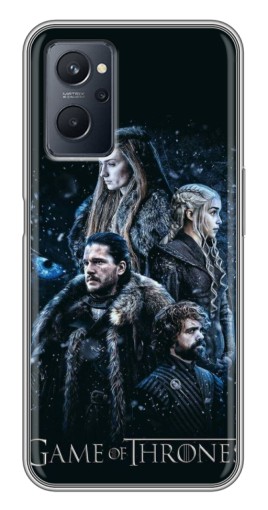 Чехол с печатью "Зима близко" для Realme 9i