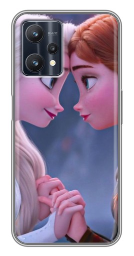 Чехол с печатью "Анна и Ельза" для Realme 9 Pro