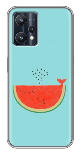 Чехол с принтом "Арбуз кит" для Realme 9 Pro