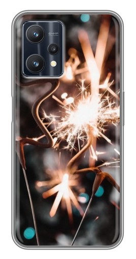 Чехол с печатью "Бенгальские огни" для Realme 9 Pro