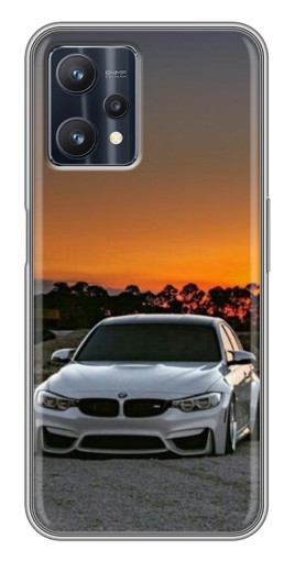 Чехол с принтом "BMW белая" для Realme 9 Pro