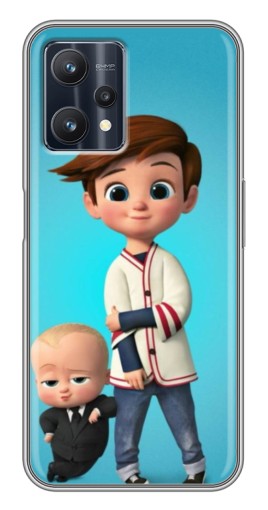 Чехол с печатью "Boss and Boy" для Realme 9 Pro