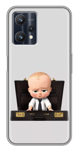 Чехол с печатью "Босс с чемоданом" для Realme 9 Pro