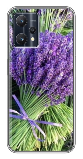 Чехол с картинкой "Букет лаванды" для Realme 9 Pro