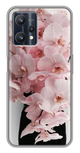 Силиконовый чехол с изображением "Букет орхидеи" для Realme 9 Pro