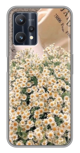 Чехол с картинкой "Букет ромашек" для Realme 9 Pro