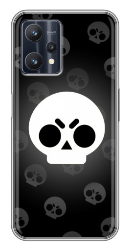 Чехол с картинкой "Череп" для Realme 9 Pro