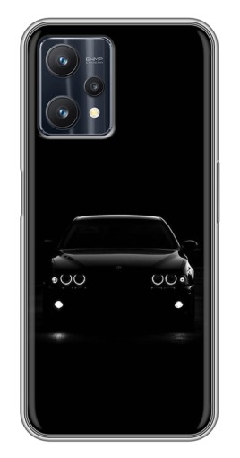Силиконовый чехол с изображением "Черный бумер" для Realme 9 Pro