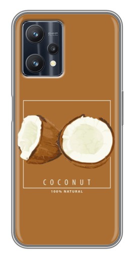 Силиконовый чехол с изображением "Coconut" для Realme 9 Pro