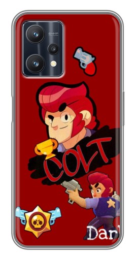 Силиконовый чехол с изображением "Dark Colt" для Realme 9 Pro