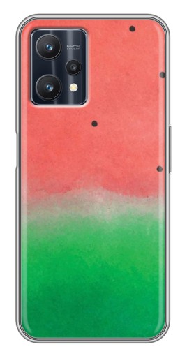 Силиконовый чехол с изображением "Дизайн арбуза" для Realme 9 Pro