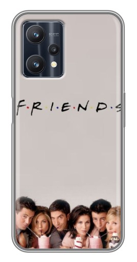 Силиконовый чехол с изображением "Друзья первый сезон" для Realme 9 Pro