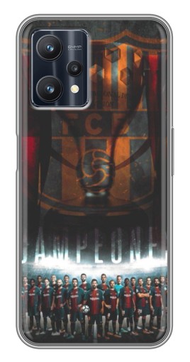 Чехол с картинкой "FCB Campeones" для Realme 9 Pro