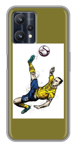 Силиконовый чехол с изображением "Гол Ибрагимовича" для Realme 9 Pro