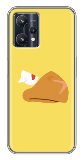 Чехол с печатью "Gold Crow" для Realme 9 Pro