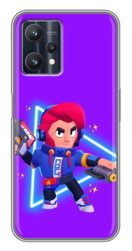 Силиконовый чехол с изображением "Кольт в наушниках" для Realme 9 Pro