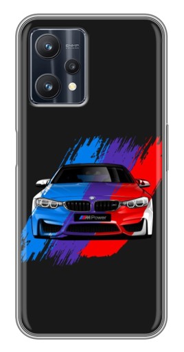 Чехол с картинкой "Красочный BMW" для Realme 9 Pro