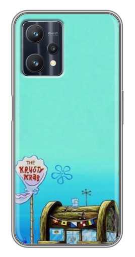 Чехол с печатью "Krusty Krab" для Realme 9 Pro