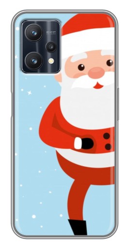 Чехол с картинкой "Крутой Дед Мороз" для Realme 9 Pro