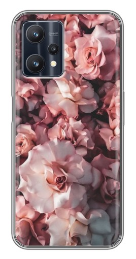 Силиконовый чехол с изображением "Куст роз" для Realme 9 Pro
