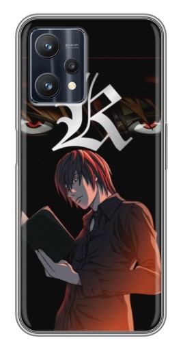 Силиконовый чехол с изображением "Лайт Ягами Death Note" для Realme 9 Pro