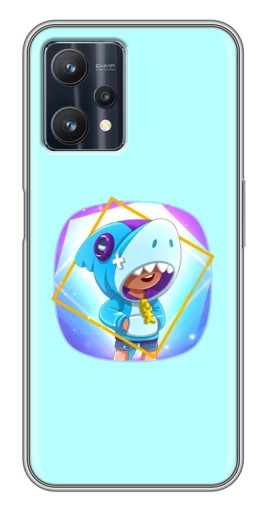 Силиконовый чехол с изображением "Леон Акула" для Realme 9 Pro