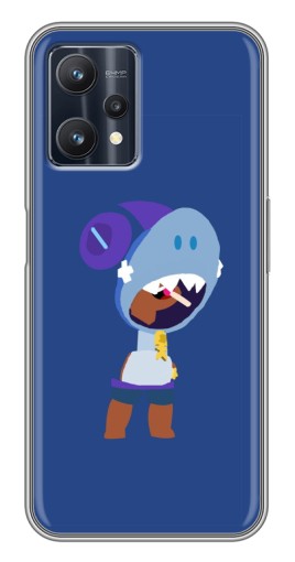 Силиконовый чехол с изображением "Леон с конфетой" для Realme 9 Pro