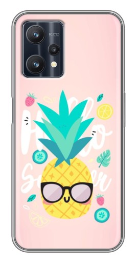 Чехол с картинкой "Летний ананас" для Realme 9 Pro