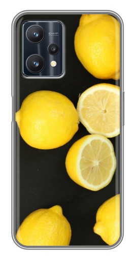 Силиконовый чехол с изображением "Лимонный стиль" для Realme 9 Pro