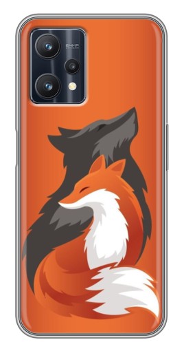 Чехол с принтом "Лиса ART" для Realme 9 Pro
