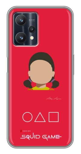 Чехол с картинкой "Лицо куклы" для Realme 9 Pro