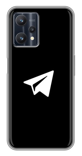 Чехол с печатью "Лого Телеграм" для Realme 9 Pro