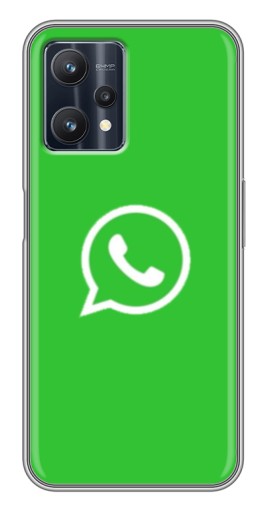 Чехол с принтом "Лого Вацап" для Realme 9 Pro