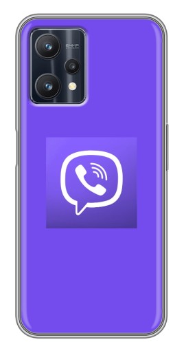 Чехол с картинкой "Лого Viber" для Realme 9 Pro
