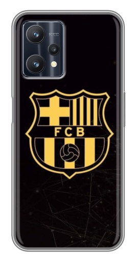 Силиконовый чехол с изображением "Логотип Барселоны" для Realme 9 Pro