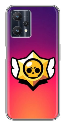 Чехол с печатью "Логотип Brawl Stars" для Realme 9 Pro