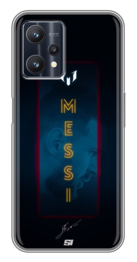 Чехол с принтом "Логотип Месси" для Realme 9 Pro