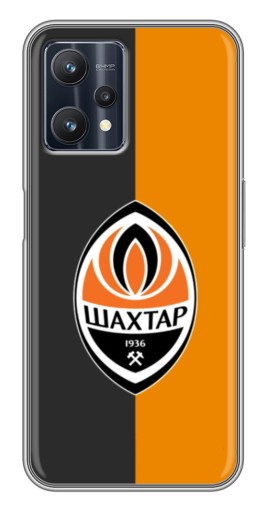 Силиконовый чехол с изображением "Логотип Шахтера" для Realme 9 Pro