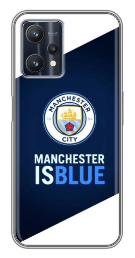 Чехол с картинкой "Manchester is Blue" для Realme 9 Pro