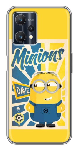 Силиконовый чехол с изображением "Minions" для Realme 9 Pro