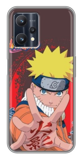 Чехол с картинкой "Naruto атакует" для Realme 9 Pro