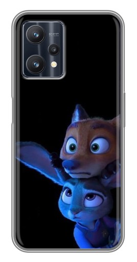 Чехол с картинкой "Ник и Джуди" для Realme 9 Pro