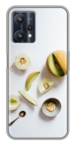 Силиконовый чехол с изображением "Обед из дынь" для Realme 9 Pro