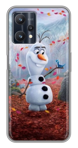 Чехол с принтом "Олаф" для Realme 9 Pro